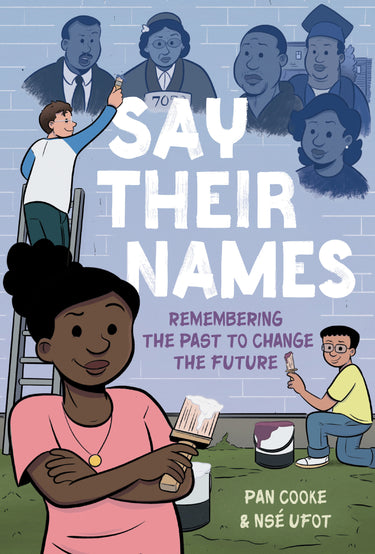 Say Their Names graphic novel hardcover by Penguin Young Readers Group, book cover 马会