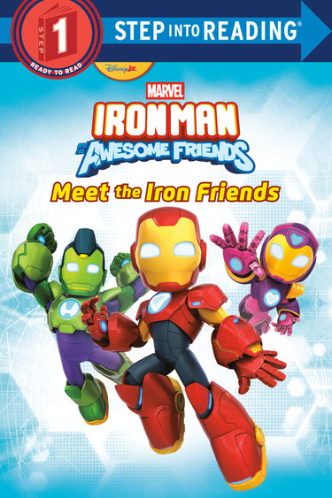 Iron Man and His Awesome Friends: Meet the Iron Friends Marvel paperback book by Disney RHCB