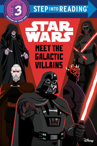 Star Wars: Meet the Galactic Villains paperback book by Disney RHCB
