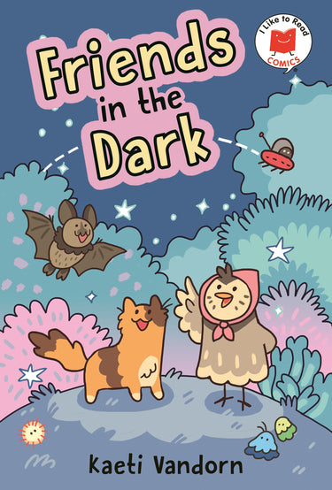 Friends In The Dark hardcover graphic novel by Candlewick Press cover art