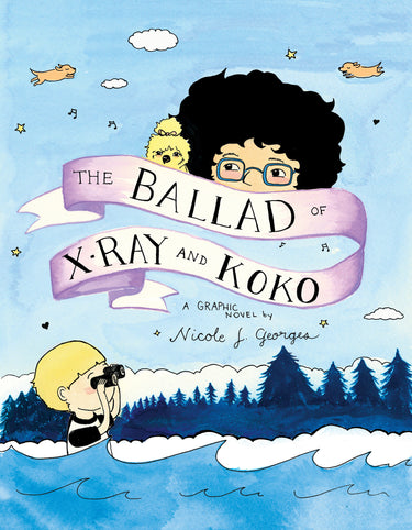 The Ballad of X-Ray and Koko paperback graphic novel by Candlewick Press cover art
