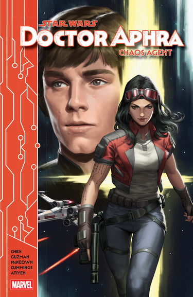 Star Wars Doctor Aphra Chaos Agent graphic novel by Marvel, featuring comic book cover art with Star Wars characters.