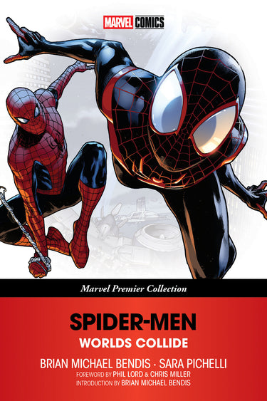 Marvel Spider-Man graphic novel from the Worlds Collide series, featuring iconic comic book artwork and characters.
