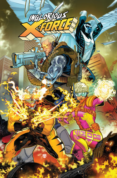 Inglorious X-Force TP - cover art by R.B. Silva