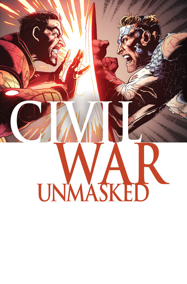 Civil War: Unmasked TP - cover art by Geoff Shaw