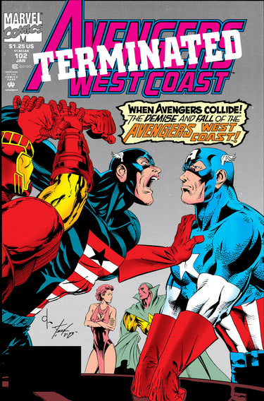 Avengers West Coast Epic Collection Terminated