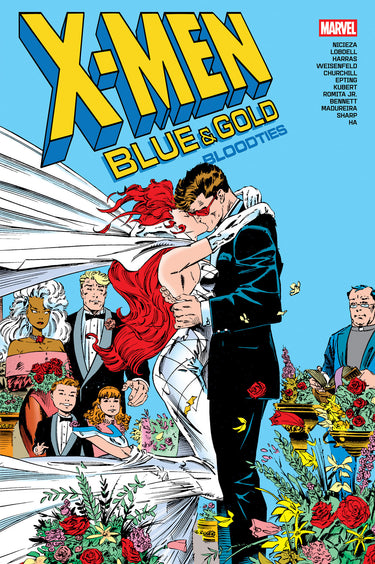 X-Men Blue & Gold Bloodties Omnibus Andy Kubert Cvr