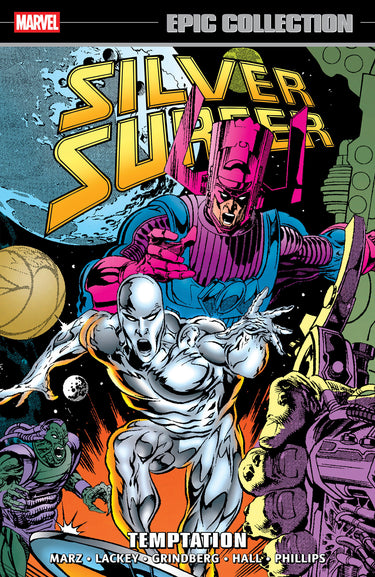 Silver Surfer Epic Collection: Temptation TP - cover art by Tom Grindberg