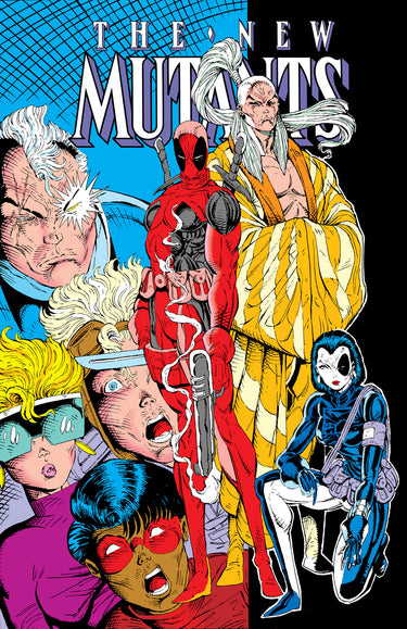 New Mutants Omnibus Vol 4 Rob Liefeld Deadpool Cover DM Only