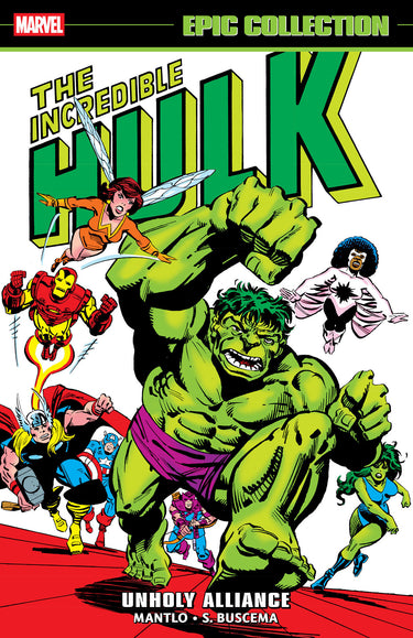 Marvel Incredible Hulk Epic Collection: Unholy Alliance TP graphic novel cover