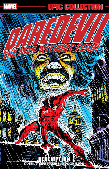 Marvel Daredevil Epic Collection: Redemption TP graphic novel cover, pre-order edition
