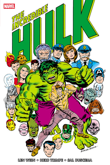 The Incredible Hulk Omnibus Vol 4 Rich Buckler Cover
