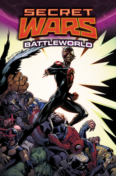 Secret Wars Battleworld Omnibus Vol 4 Mark Bagley Cover