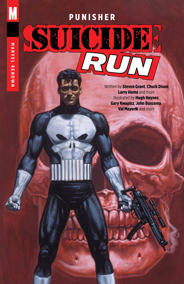 Marvel Punisher: Suicide Run TP graphic novel cover, Marvel Renown edition, pre-order paperback, ISBN 9781302972578