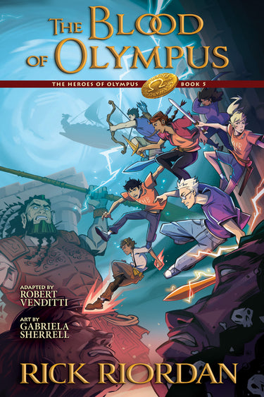 Heroes of Olympus the Book Five the Blood of Olympus the Graphic Novel