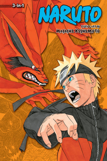 Naruto 3-in-1 Edition Manga Volume 17 - State of Comics