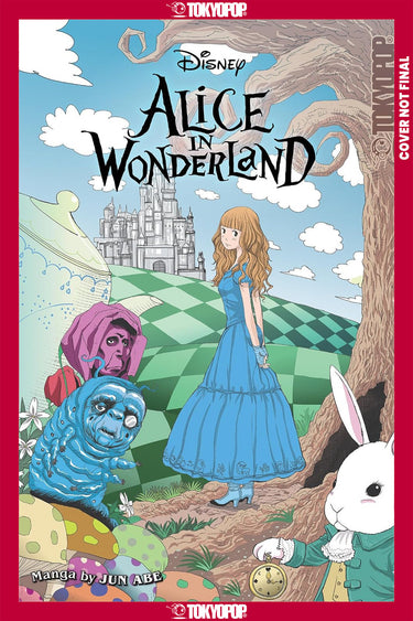 Disney Manga Tim Burton's Alice in Wonderland Spanish TP cover