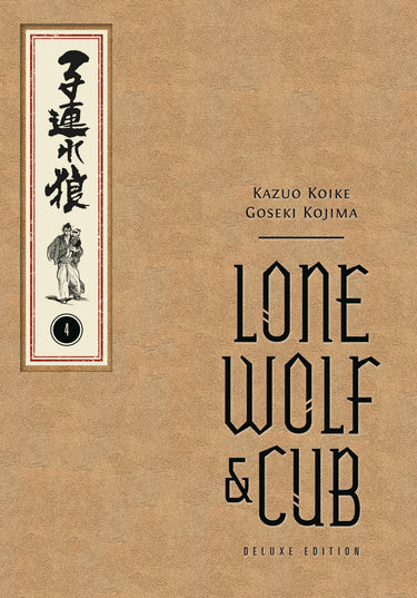 Lone Wolf and Cub Deluxe Edition Volume 4 graphic novel by Dark Horse Comics book cover