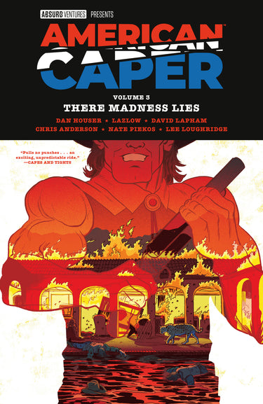 Dark Horse Comics American Caper Volume 3: There Madness Lies TP graphic novel cover