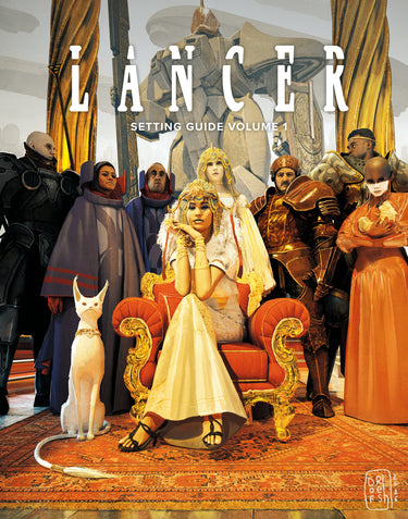 Lancer: Setting Guide Volume 1 hardcover book by Dark Horse Comics, cover artwork shown