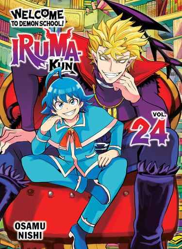 Welcome To Demon School! Iruma-Kun 24 graphic novel by Kodansha USA book cover