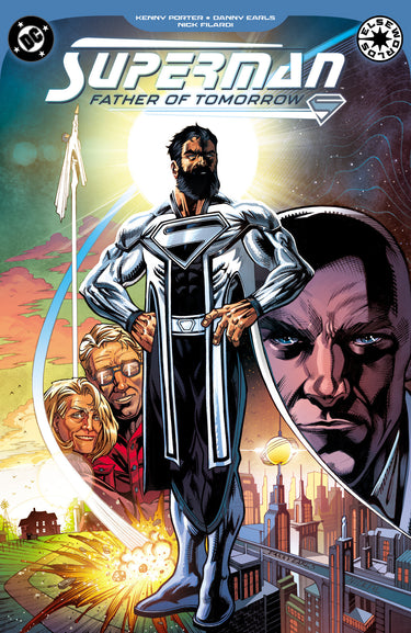 Superman: Father of Tomorrow hardcover graphic novel by DC Comics, cover art shown