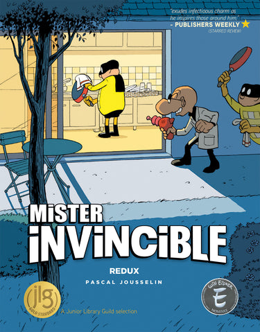 Mister Invincible Redux hardcover graphic novel by Oni Press, cover art edition