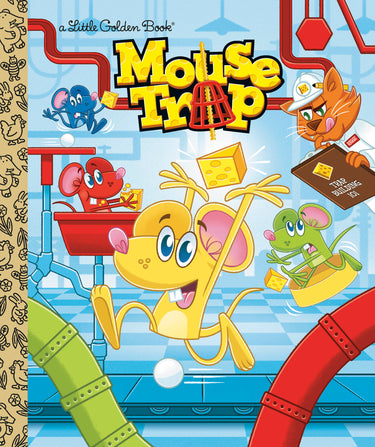 Books from the Mouse Trap series by Hasbro, published by Random House Children's Books, featuring colorful cover illustrations.