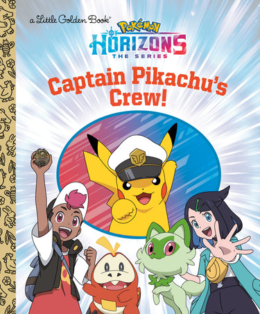 Captain Pikachu's Crew! Pokémon book by Random House Children's Books featuring colorful Pokémon characters on the cover.