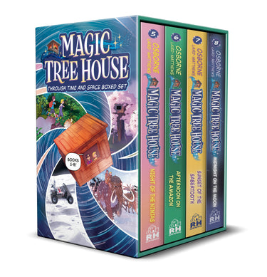 Magic Tree House Through Time and Space Boxed Set Graphic Novels 5-8