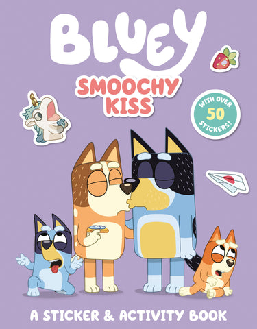 Bluey: Smoochy Kiss: A Sticker & Activity Book TP