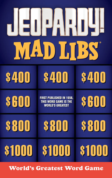 Jeopardy! Mad Libs TP