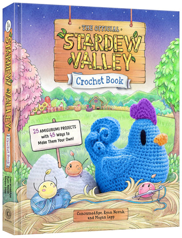 The Official Stardew Valley Crochet Book hardcover by Random House Worlds
