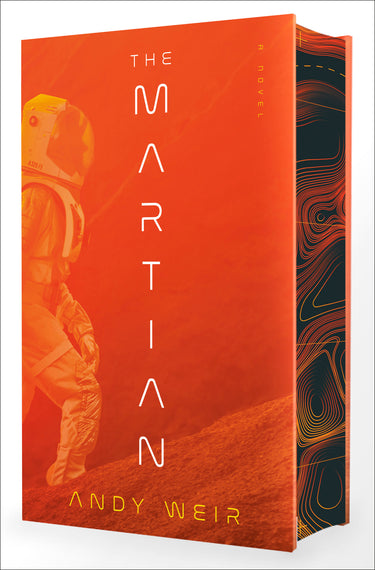 Pre-order image of The Martian Deluxe Edition book by Random House Publishing Group, featuring a colorful cover design.