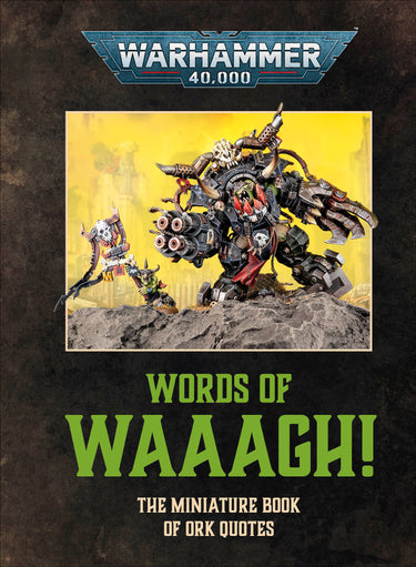 Warhammer 40000 Words of Waaagh!