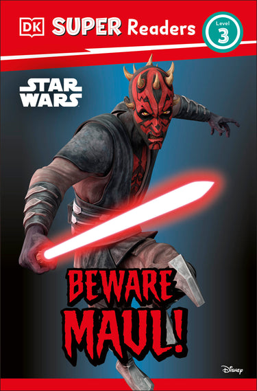 DK Super Readers Level 3 Star Wars Beware Maul! paperback book cover