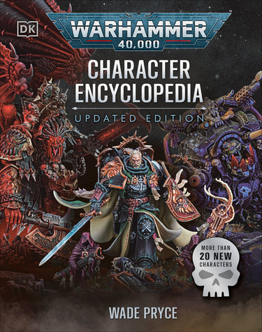 Warhammer 40,000 Character Encyclopedia Updated Edition hardcover book by DK