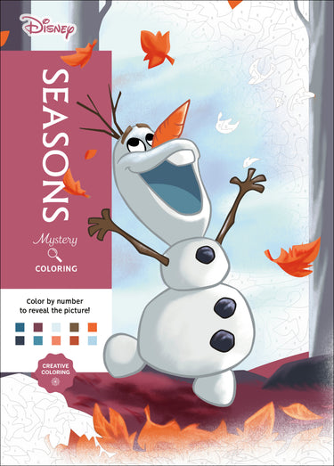 Disney Mystery Coloring Seasons