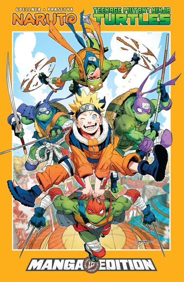 Naruto X Teenage Mutant Ninja Turtles-Manga Style Edition