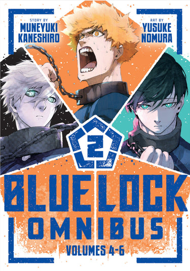 Blue Lock Omnibus 2 Vol 4-6 - State of Comics