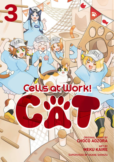 Cells at Work! Cat Vol 3 TP cover