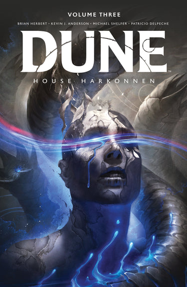 Graphic novel Dune House Harkonnen Vol 3 by Boom Entertainment, featuring detailed cover art from the sci-fi comic series.
