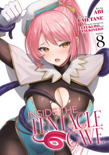 Inside the Tentacle Cave Manga Vol 8