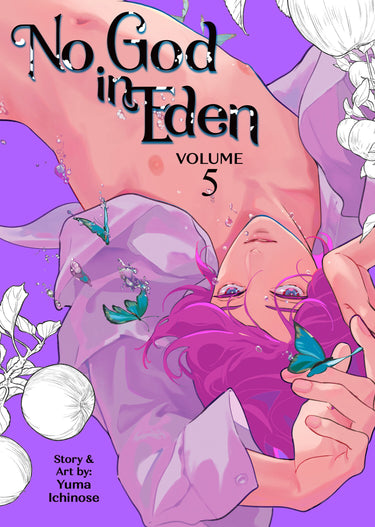 Pre-order graphic novel "No God in Eden Vol 5" by Seven Seas Entertainment featuring cover art for the manga or comic book.