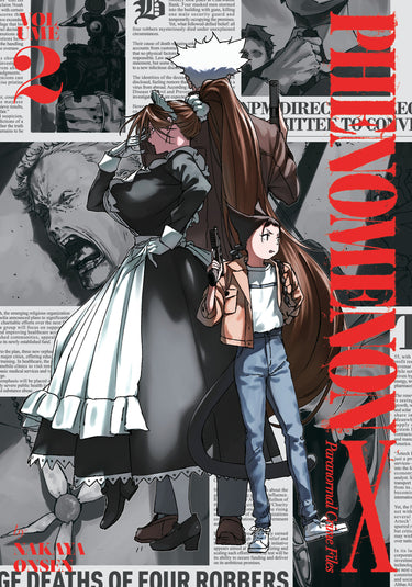 Phenomenon X: Paranormal Crime Files Vol 2 TP graphic novel by Seven Seas Entertainment, pre-order cover