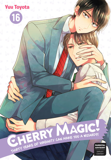 Pre-order graphic novel "Cherry Magic! Thirty Years of Virginity Can Make You a Wizard?!" by Square Enix, cover art with colorful characters.