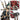 Chaos Space Marines Chaos Terminator Squad from Warhammer 40k, detailed miniatures for tabletop gaming by Games Workshop.