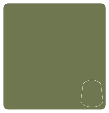 Games Workshop Citadel Base Death Guard Green tabletop gaming paint in a 12ml bottle for miniature models.