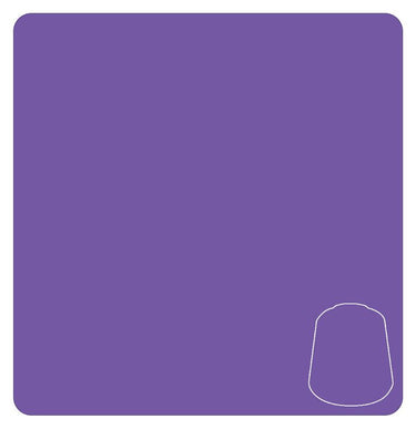 Purple Genestealer tabletop gaming layer paint from Games Workshop in a 12ml bottle, suitable for miniatures and gaming models.