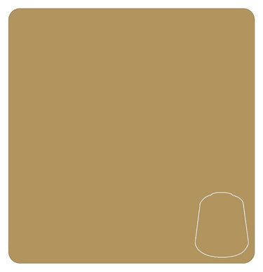 Warhammer Layer Karak Stone tabletop gaming paint by Games Workshop, 12ml bottle with label showing color details